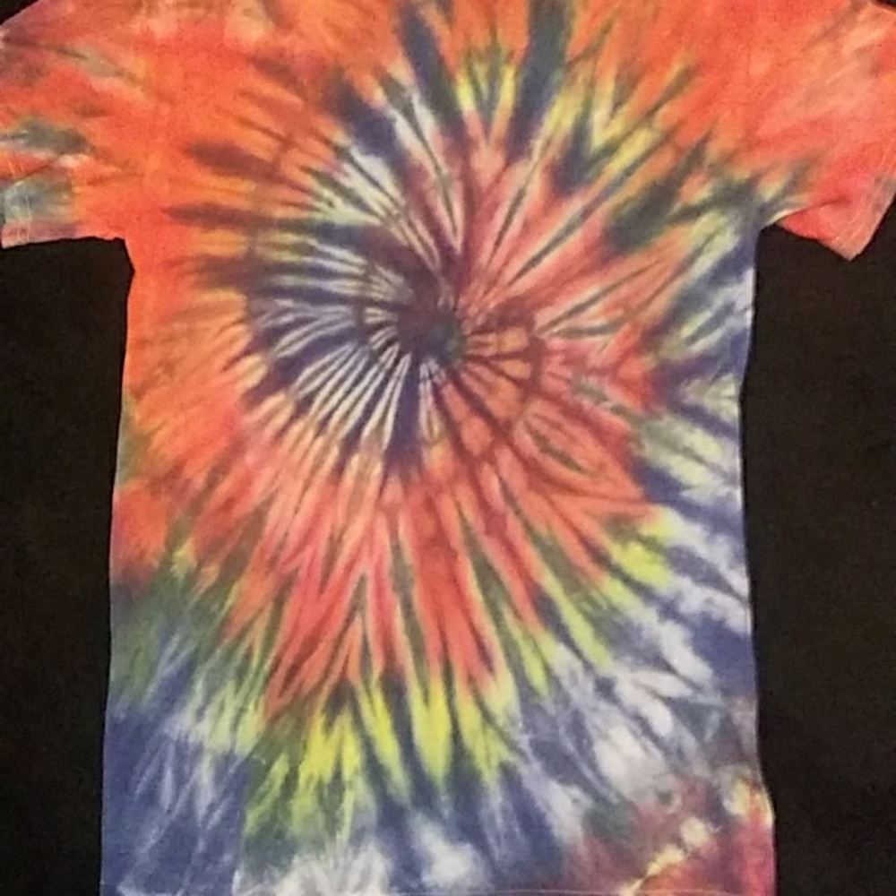 Adult size small handmade tie dye t shirt.